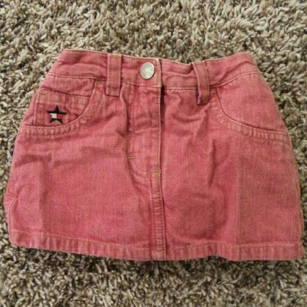🐝Tommy Hilfiger Baby Jean Skirt🐝