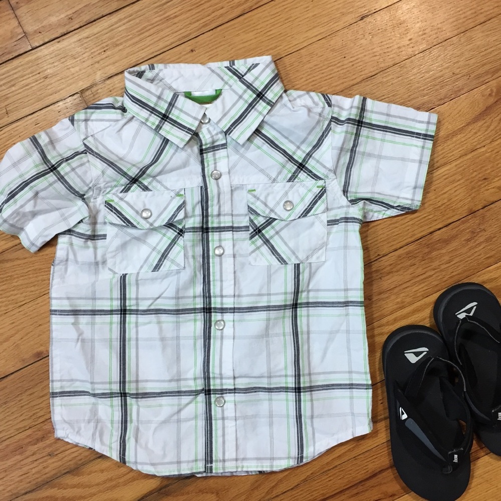 Gymboree Shirt Sleeve Button Down