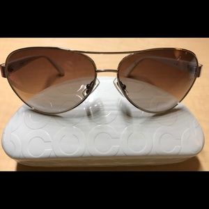 Coach Aviator Sunglasses
