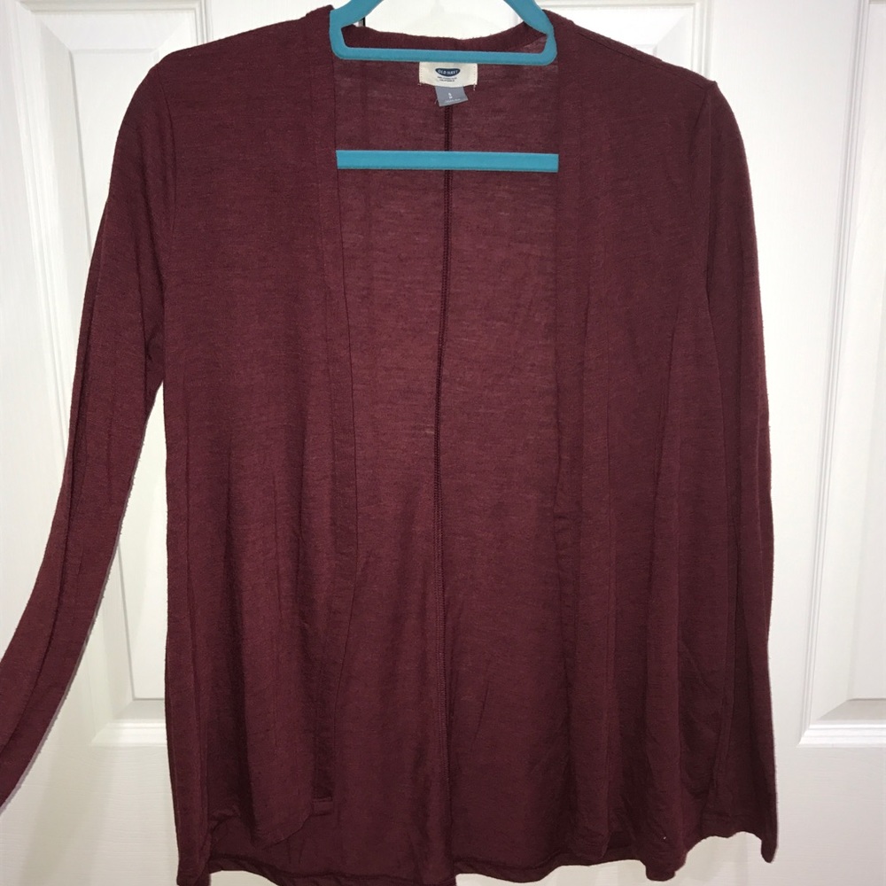 Maroon Lightweight Cardigan