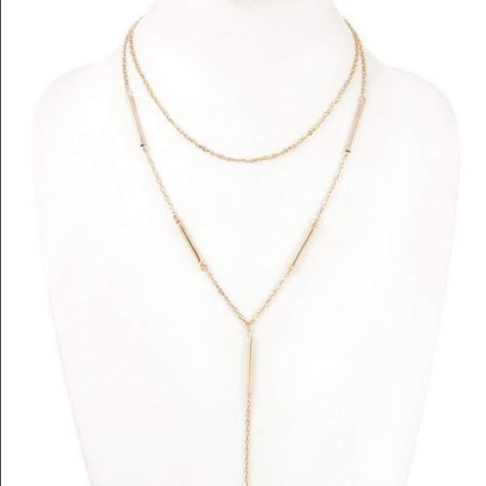 Gold Layered Y Choker