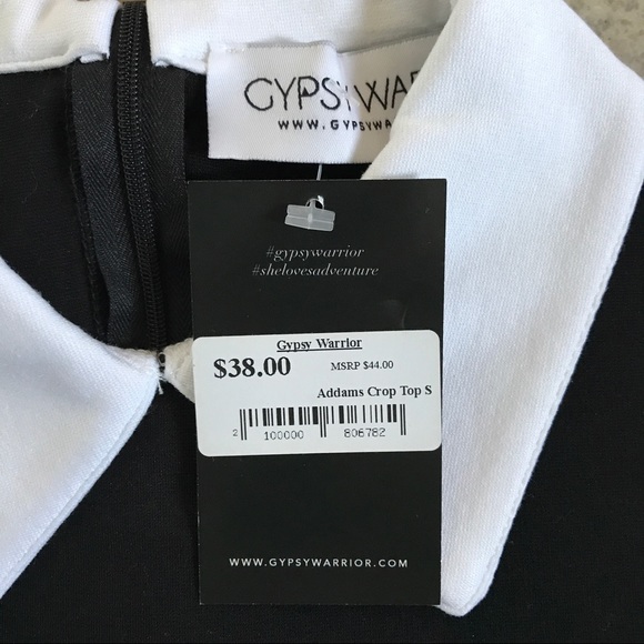 🚫SOLD🚫 Gypsy Warrior Addams Crop Top - Picture 5 of 6