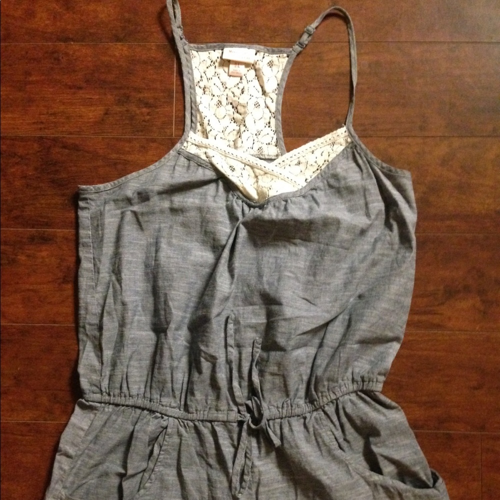 Grey romper