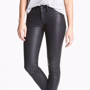 Mother Faux Leather Skinny Pants