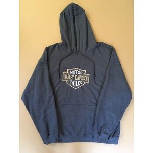 XL Harley Davidson grey hoodie