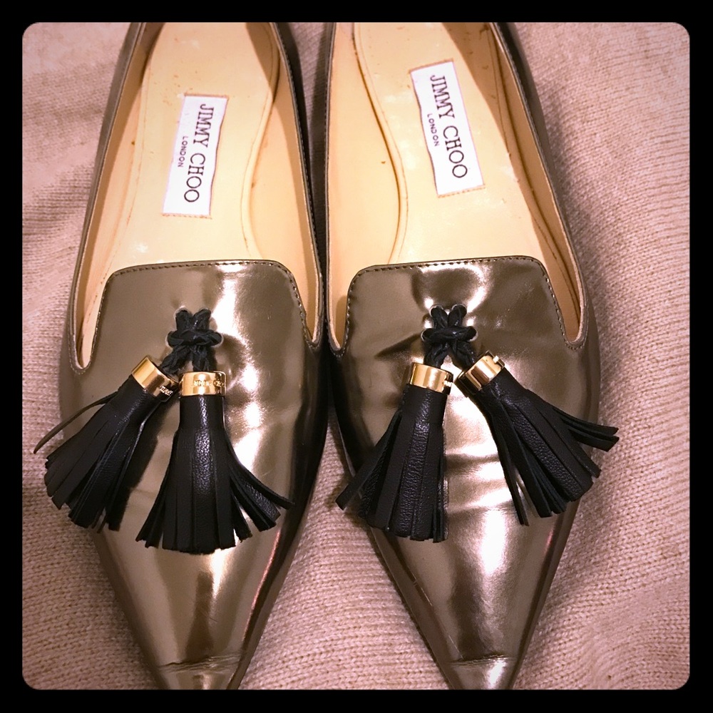 Jimmy Choo "Gabby" pointed toe flat