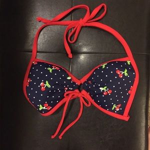 ❌SOLD❌Delias Cherry Bikini Top 🍒💋