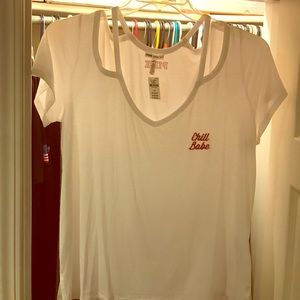 Pink "Chill Babe" Super Soft T-shirt