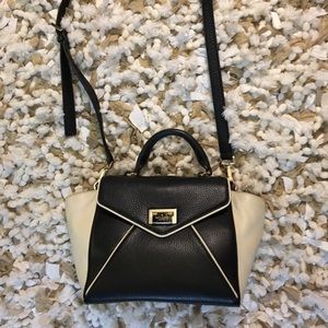 Black and White Kate Spade Cross Body Purse