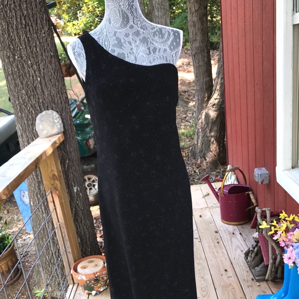 Black Formal dress by Ronni Nicole