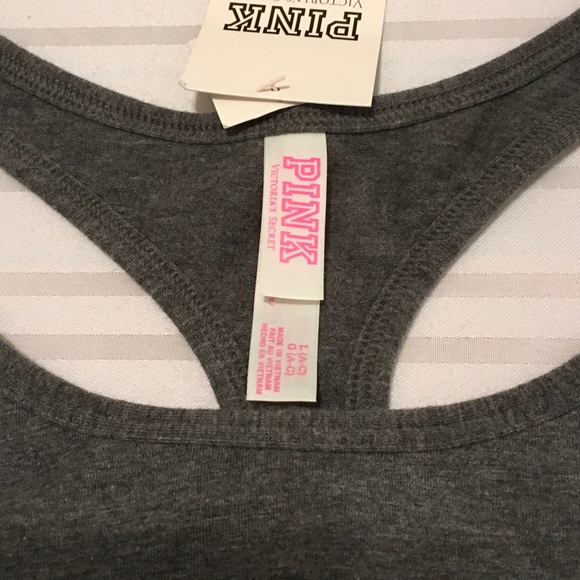 New Victoria's Secret Pink Racerback Sports Bra - Picture 4 of 6