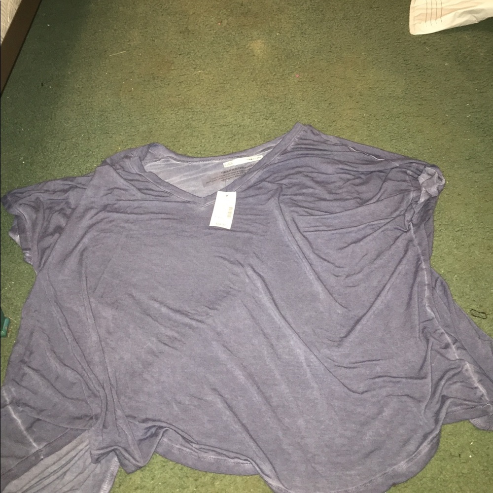 Blue Open Backed Maureries Shirt