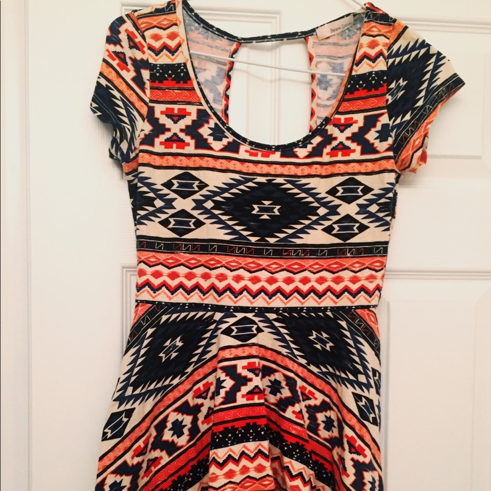 Printed Skater Dress