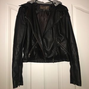 leather jacket
