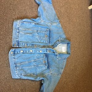 90s style jean jacket