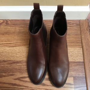 Cole Haan leather chelsea boots brown size 8.5