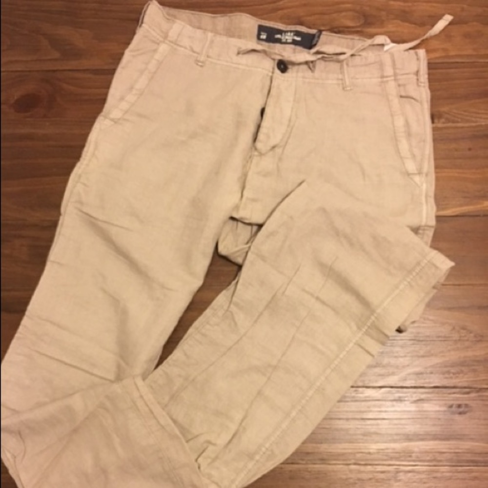 Men H&M Logg khaki pants