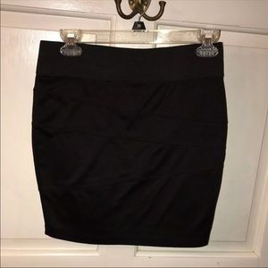 Black skirt