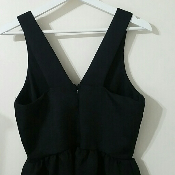 Nordstrom Everly black embossed fit & flare dress - Picture 5 of 8