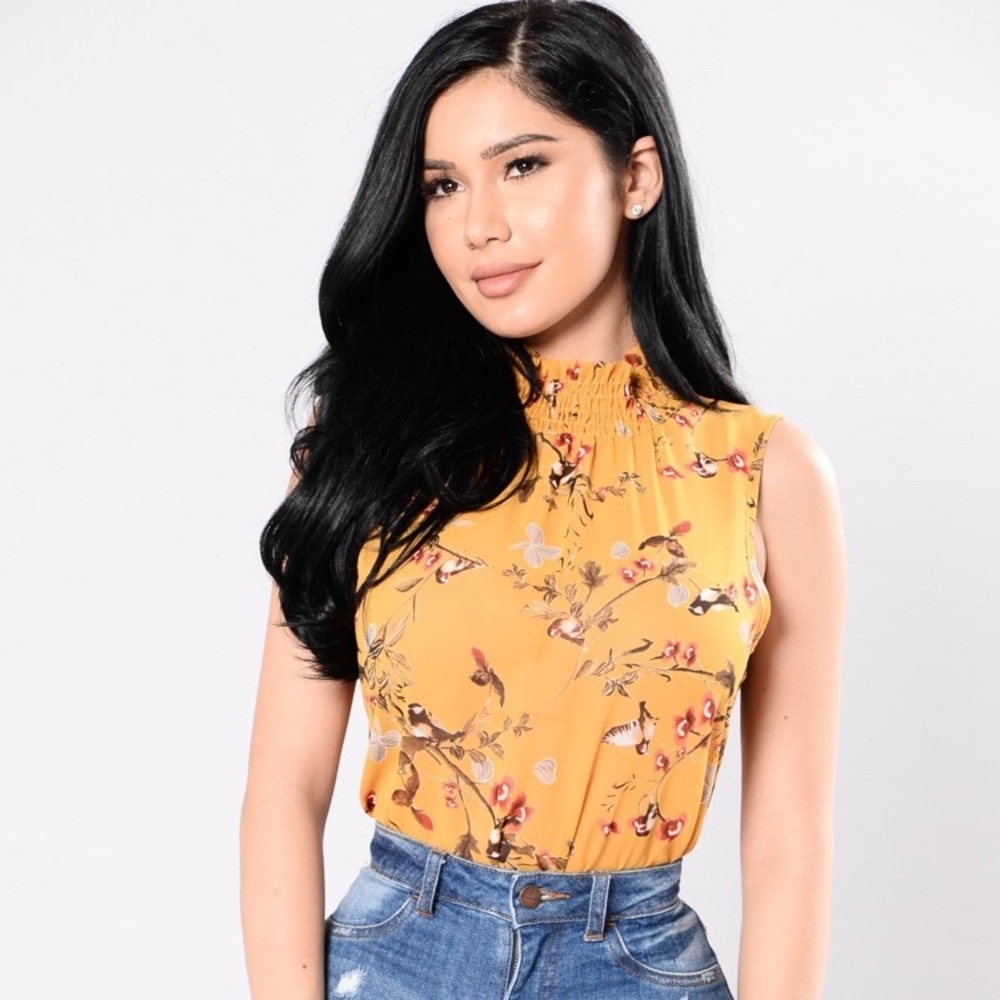 Floral Fashion Nova Bodysuit