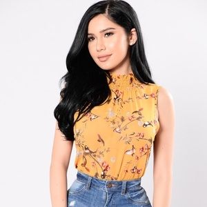 Floral Fashion Nova Bodysuit