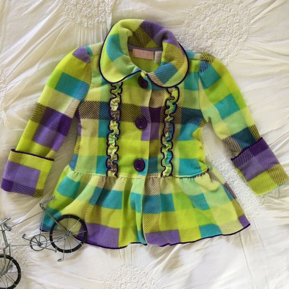 Kids Headquarters Toddler Girls Fleece Coat (2T)