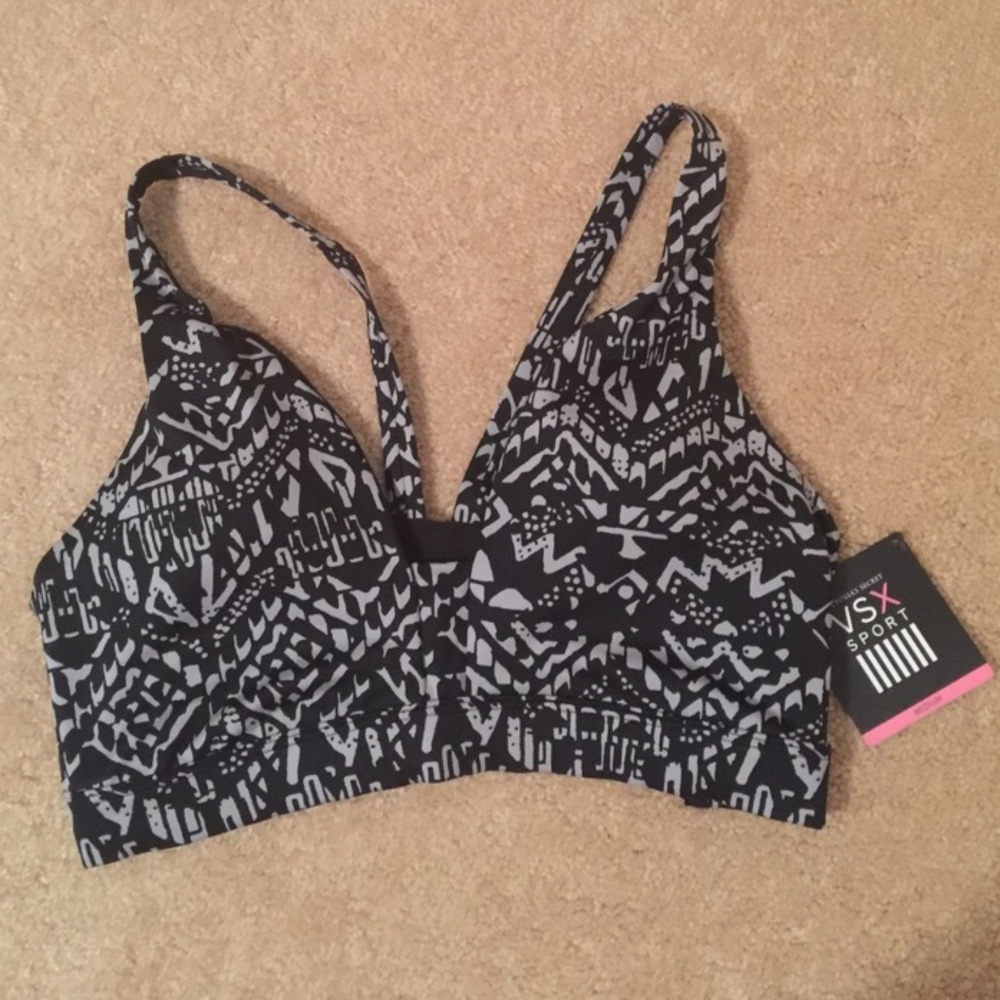 Strappy Victoria's Secret sports bra