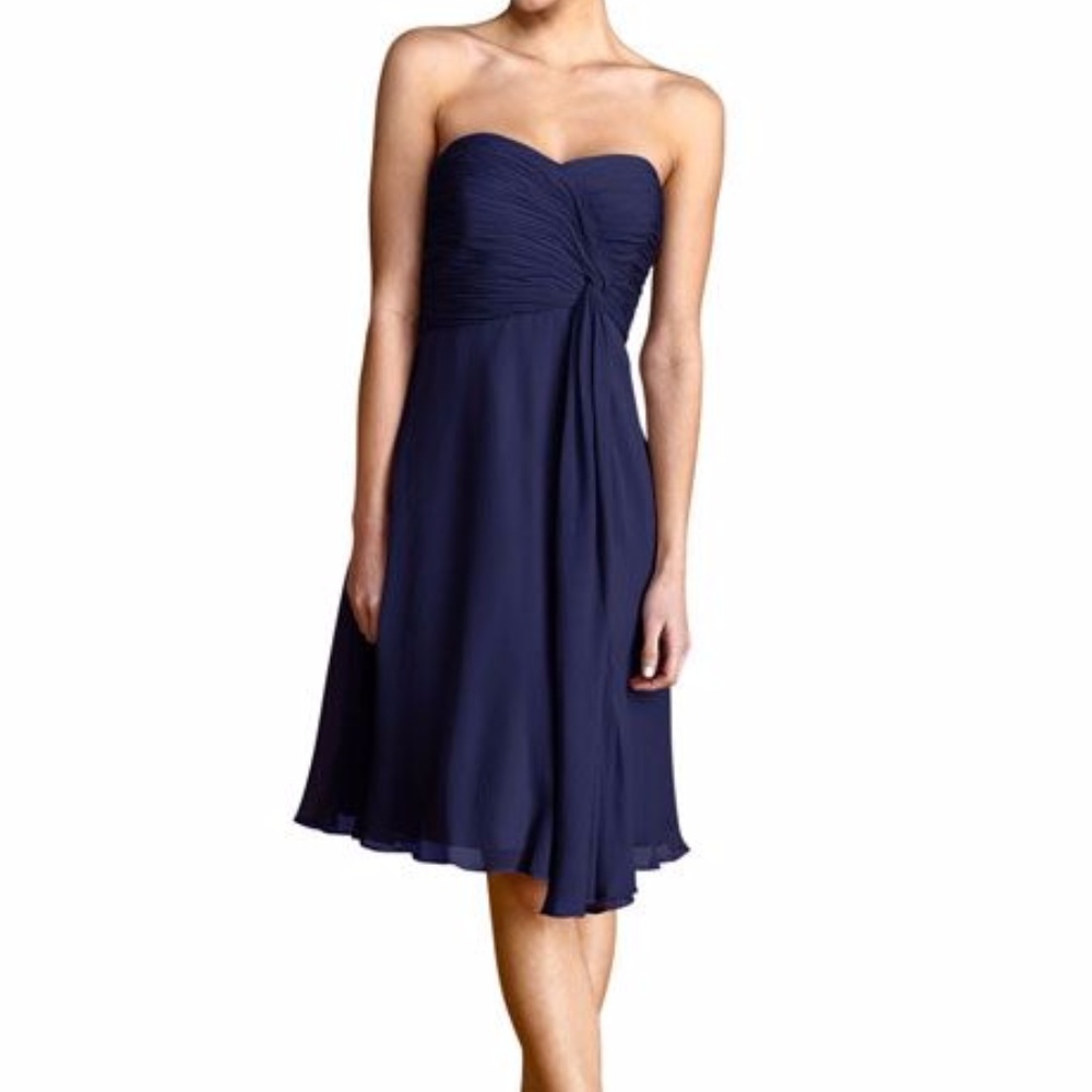 Donna Morgan 'Sarah' Strapless Ruched Dress