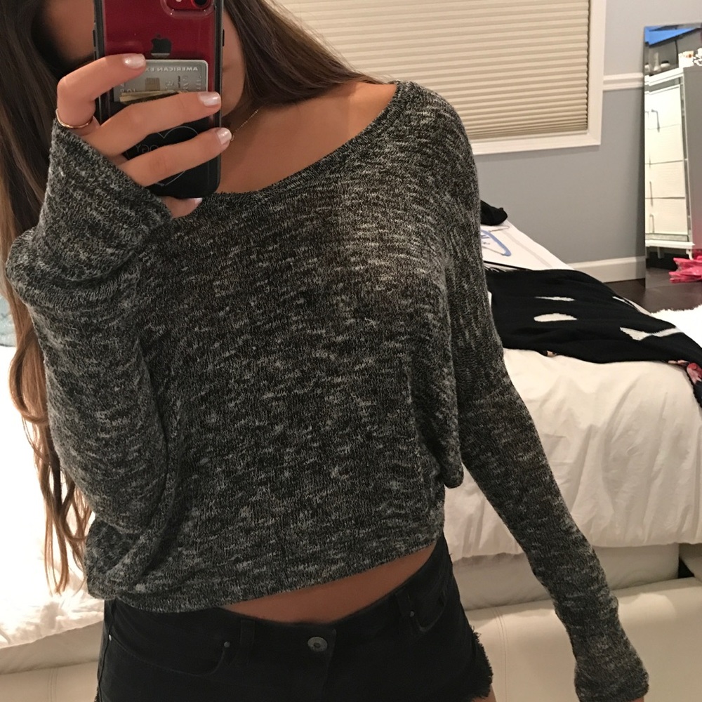Cute grey sweater
