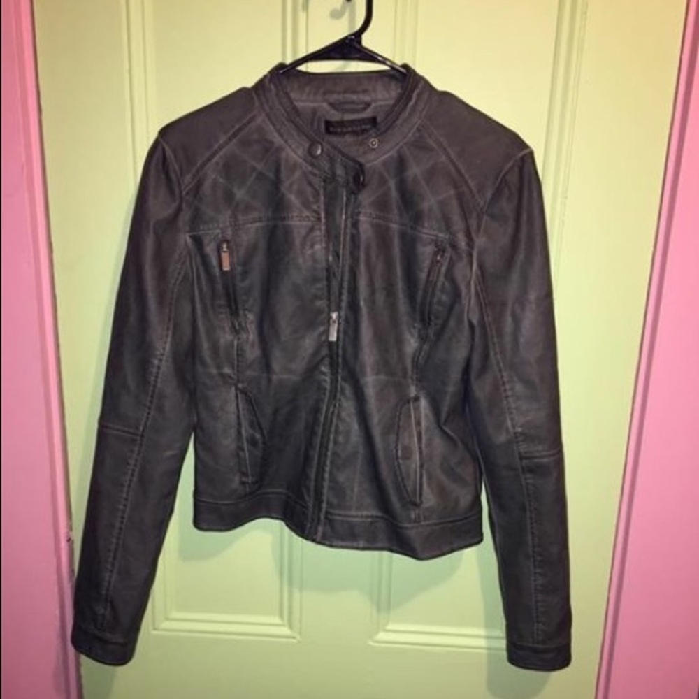 Bagatelle Women's Sz M faux leather jacket