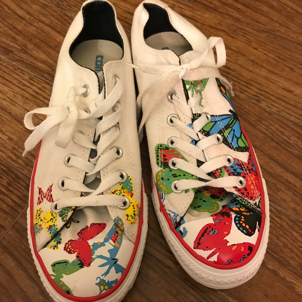 Butterfly Chuck Taylor's