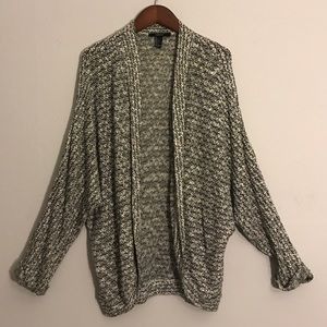 FOREVER21 Drapey Oversized Cardigan