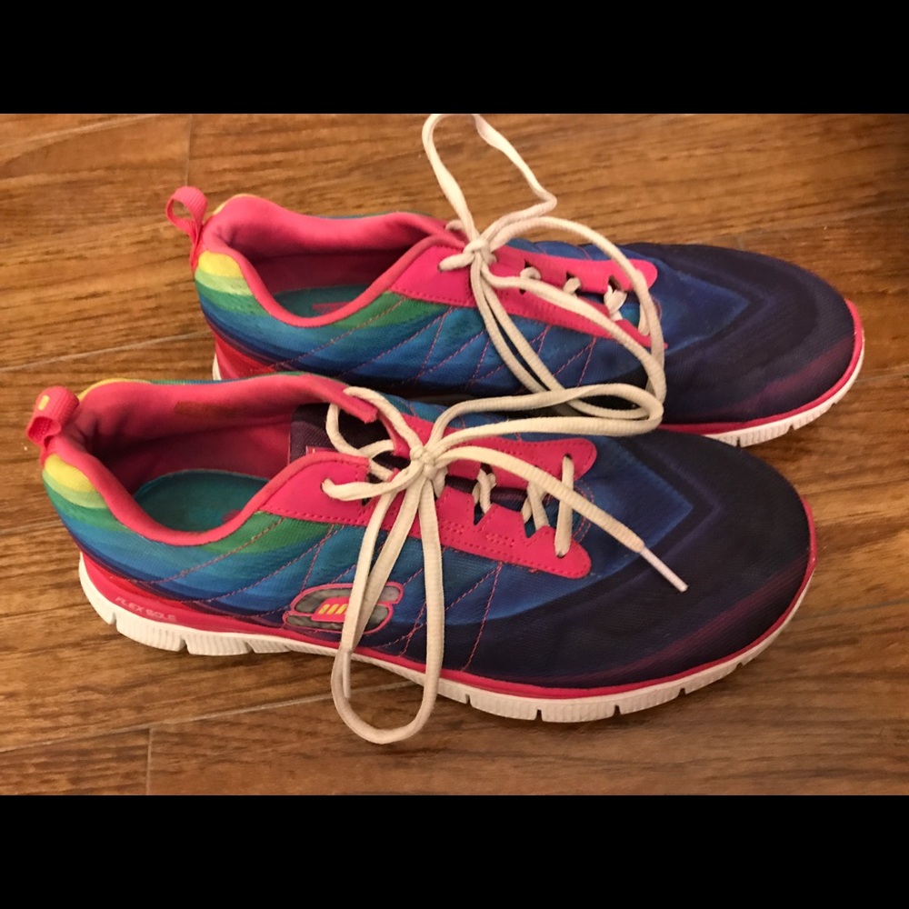 Rainbow Skechers