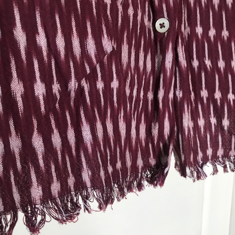 button up madewell printed tank top!! - Picture 3 of 5