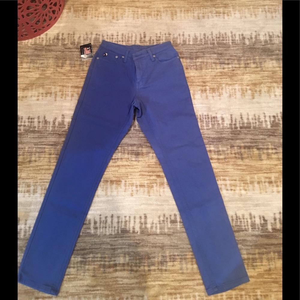 RL Ralph Lauren sky-blue jeans, size 4 slim