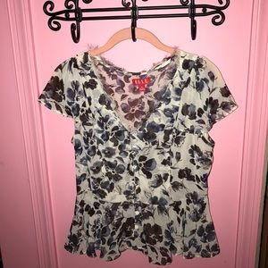 Elle floral blouse