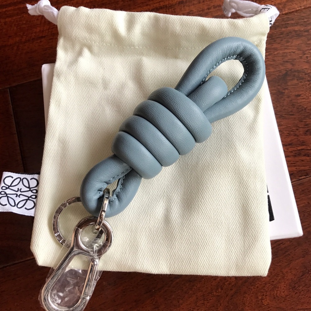 Knot Charm Blue