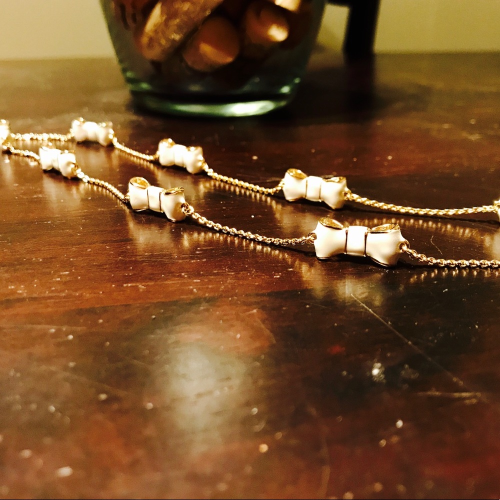 NWOT Kate Spade New York Bow Necklace