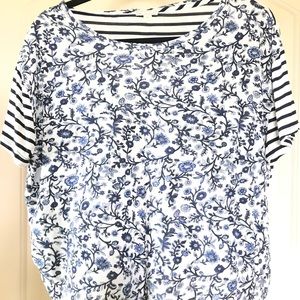dual printed t-shirt top!!!