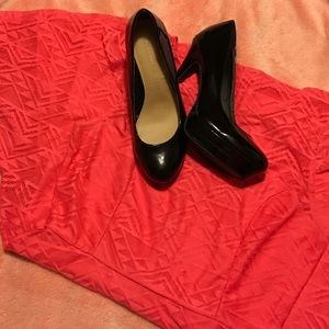LC Black Platform High-heels
