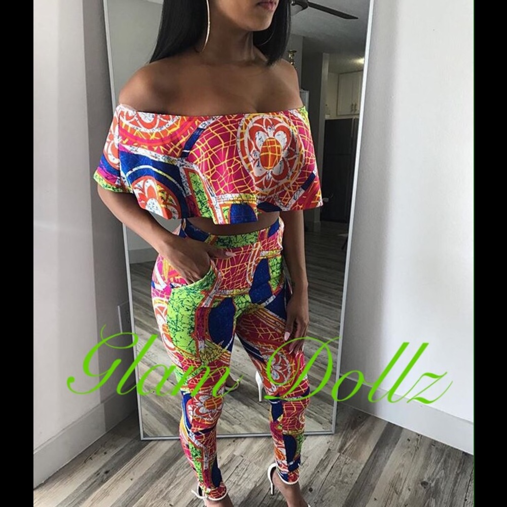 2 piece pant set