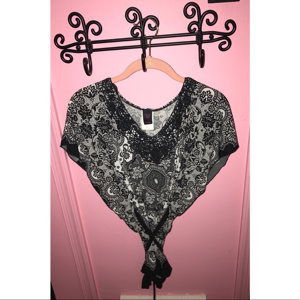 Wrapper blouse