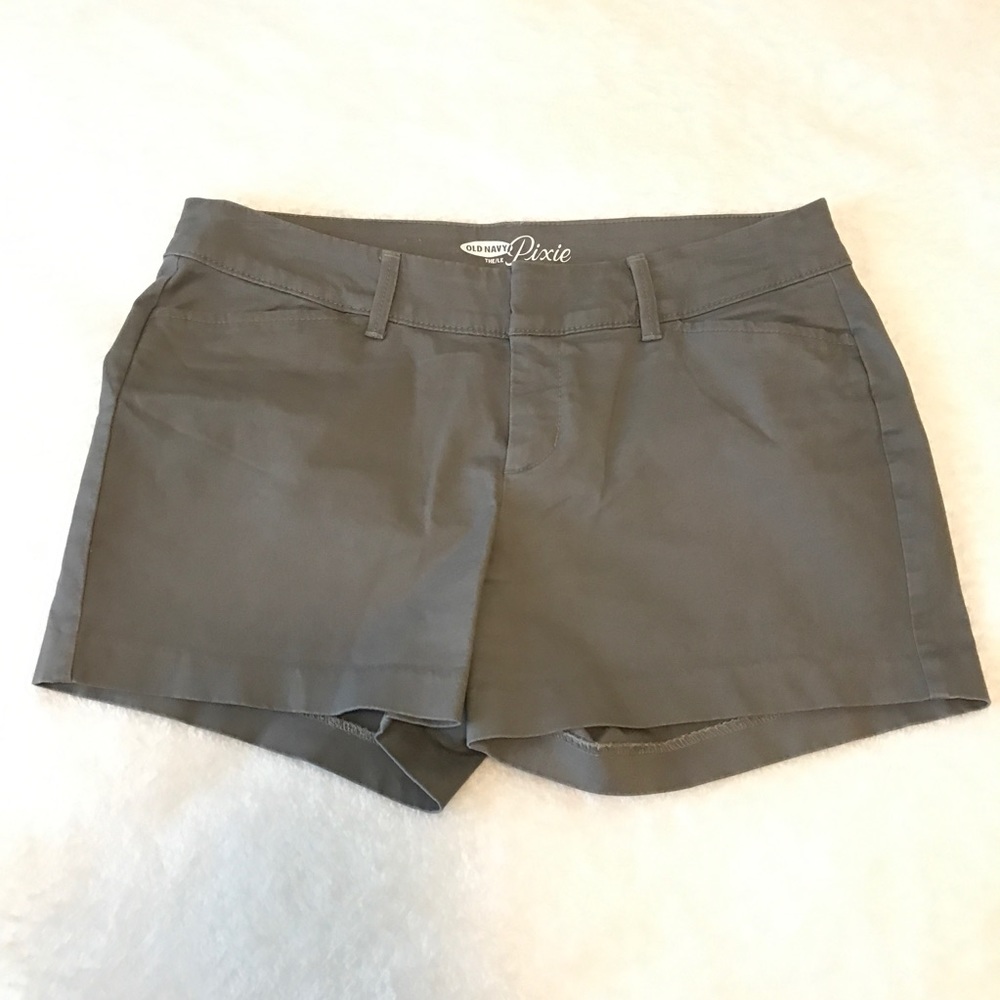 Gray Women's Pixie Chino Shorts