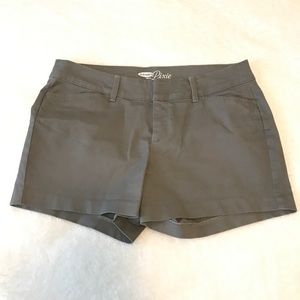 Gray Women's Pixie Chino Shorts