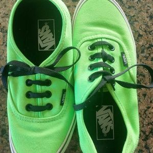 Neon Green Vans