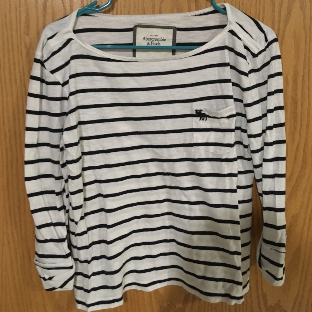 Abercrombie &Fitch Striped Tee
