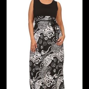 Plus size maxi