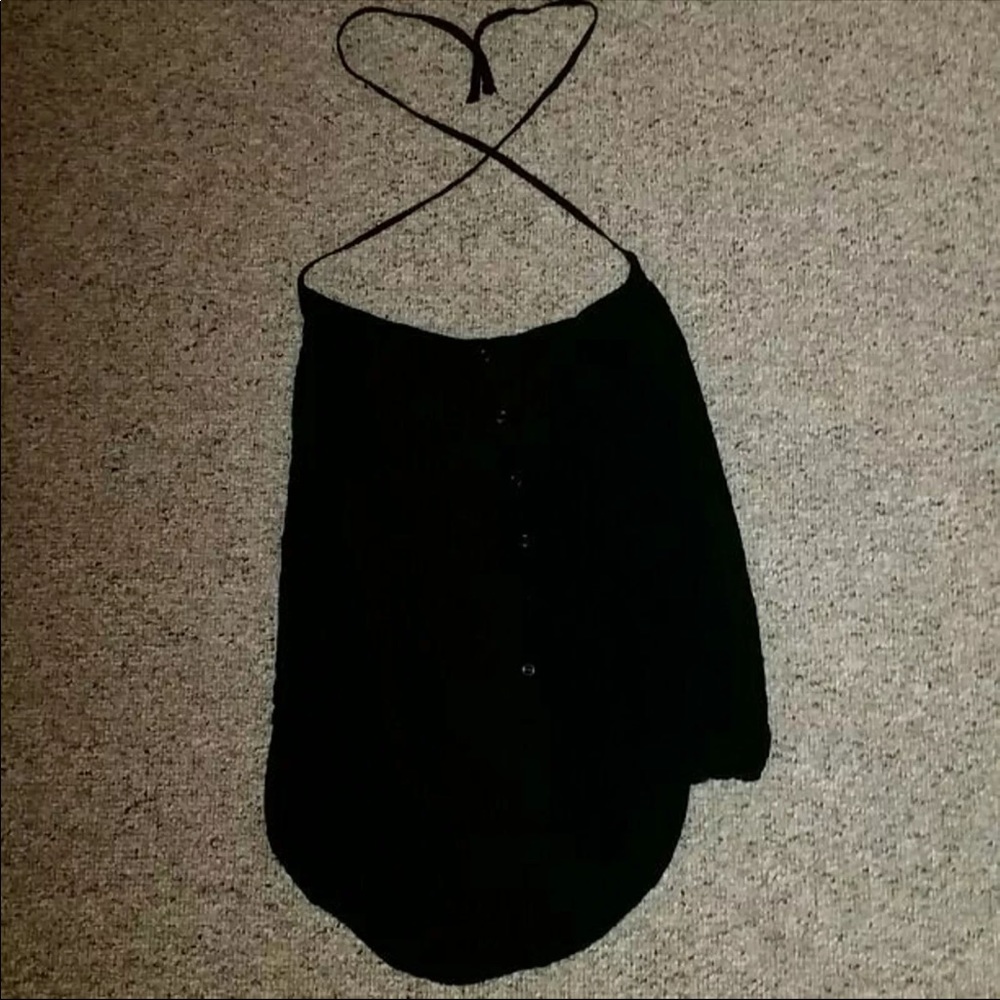 Brandy Melville button up halter