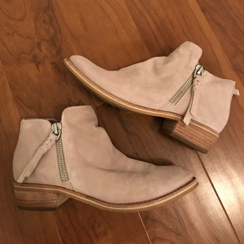 Dolce Vita Suede Ankle Booties