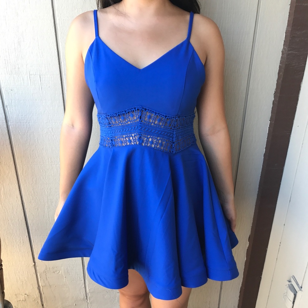 Royal Blue Windsor Dress